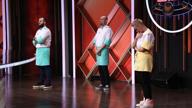 Chefi la cuțite, 8 mai 2024. Cătălin Țociu și Iulia Creangă au fost eliminați. Ce reacții au avut Chef Orlando și Chef Sautner