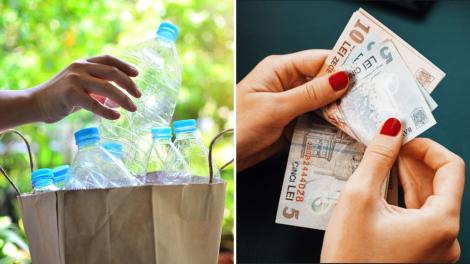 Un supermaket din România oferă 1 leu pentru fiecare sticlă reciclată, în loc de 50 de bani. Oferta e limitată