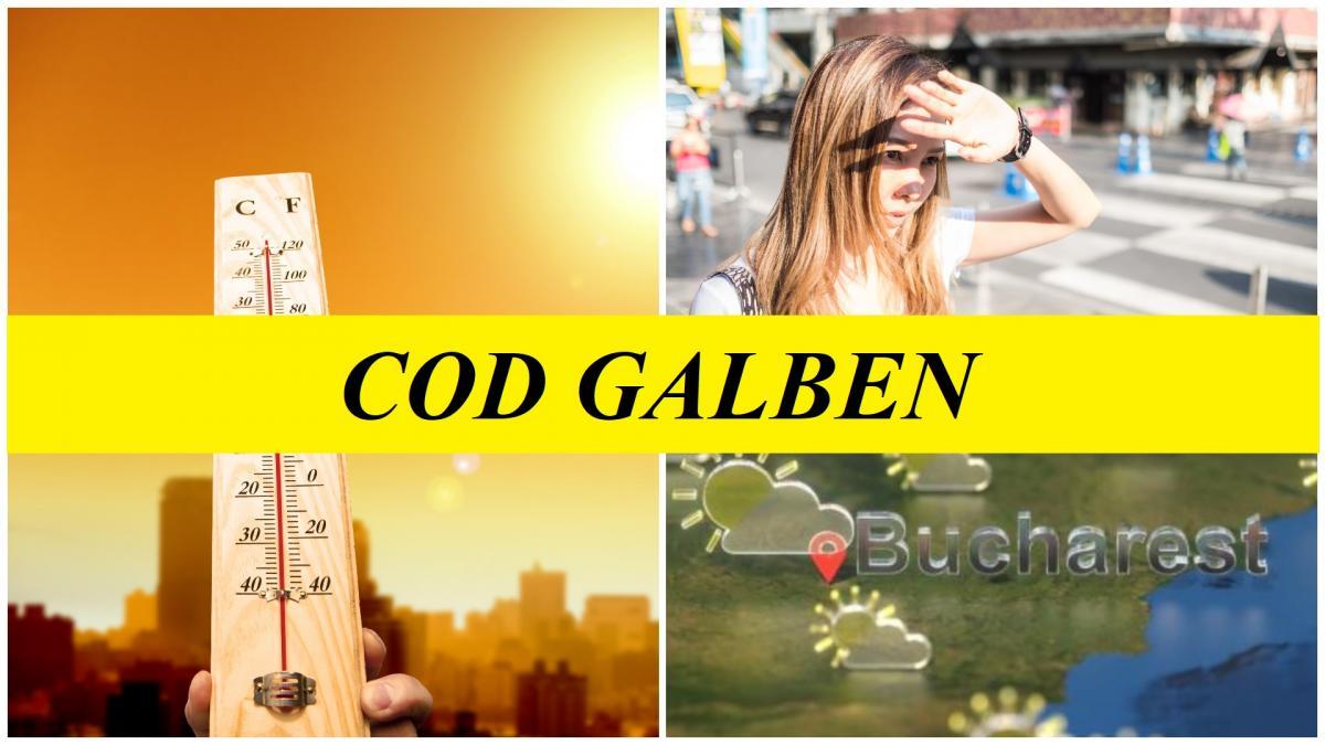 Alertă ANM! Cod galben de temperaturi ridicate în mai multe județe din țară. Până când este valabilă avertizarea meteorologilor