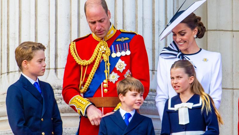 Momentul adorabil pe care Kate Middleton l-a privit cu zâmbetul larg. Ce au făcut Prințul Louis și Prințesa Charlotte