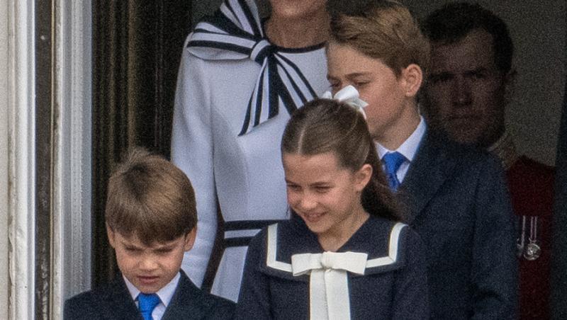 Momentul adorabil pe care Kate Middleton l-a privit cu zâmbetul larg. Ce au făcut Prințul Louis și Prințesa Charlotte