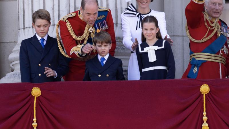 Momentul adorabil pe care Kate Middleton l-a privit cu zâmbetul larg. Ce au făcut Prințul Louis și Prințesa Charlotte