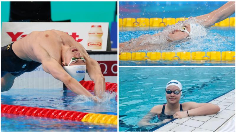 Denis Popescu şi Aissia Prisacariu, pe locul 7 în finalele de la 50 de metri fluture, respectiv 200 de spate