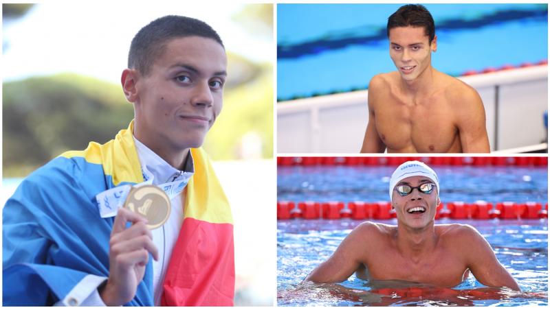 David Popovici, medaliat cu aur la Campionatele Europene de Natație de la Belgrad, proba de 100 m. Cursa a fost în AntenaPLAY 