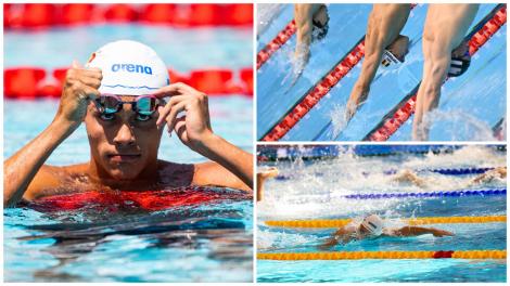 Ștafeta de 4x100 metri liber a României, locul 5 la CE de natație de la Belgrad. Cursa a fost în AntenaPLAY