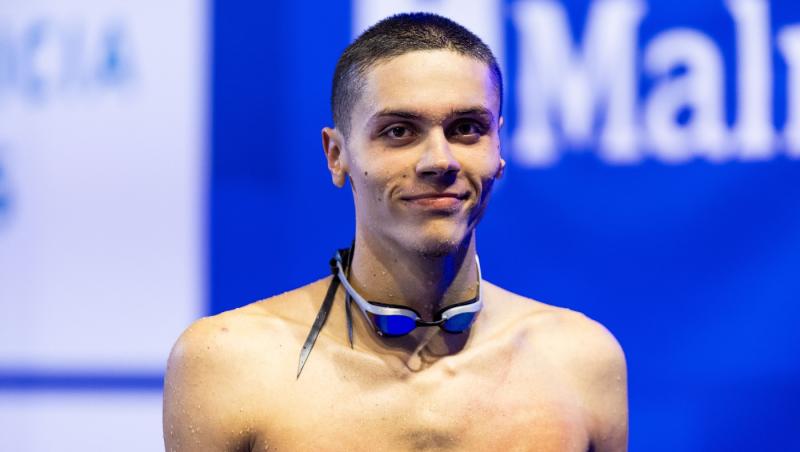David Popovici, o nouă medalie de aur la Campionatele Europene de natație. Sportivul, campion la 200 m. Cursa a fost în AntenaPLAY