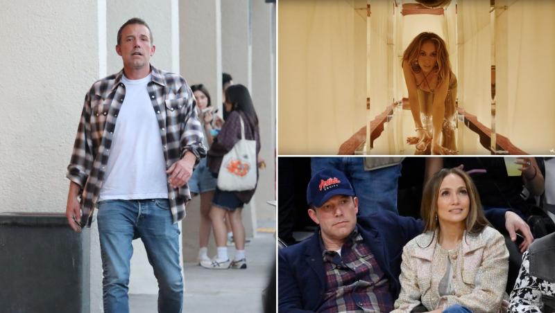 Ben Aflleck a fost surprins de paparazzi plimbându-se cu fiica lui Violet în Los Angeles, în timp ce Jennifer Lopez se află singură în vacanță în Italia.