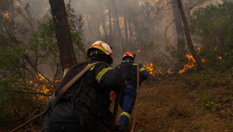 Noi incendii devastatoare în Grecia. Care sunt noile zone afectate