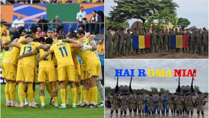 Militarii români din toate colțurile lumii au transmis un mesaj de încurajare pentru echipa națională de fotbal a României, înainte de meciul cu Slovacia de la Euro 2024