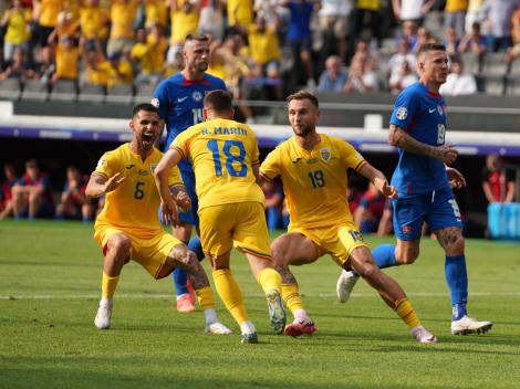 Euro 2024: România - Slovacia 1-1. Tricolorii se califică în optimi de pe primul loc!