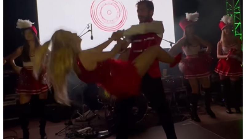 Andreea Bălan, incident pe scenă. Cum a reacționat artista când i s-a rupt tocul în timpul concertului: „Dansez și într-un picior”