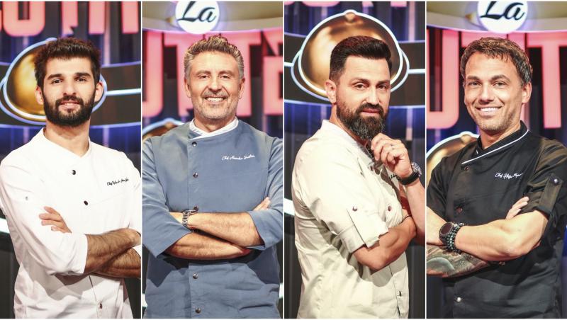 Chef Richard Abou Zaki, Chef Alexandru Sautner, Chef Orlando Zaharia și Chef Ștefan Popescu au început filmările pentru sezonul 14 Chefi la cuțite