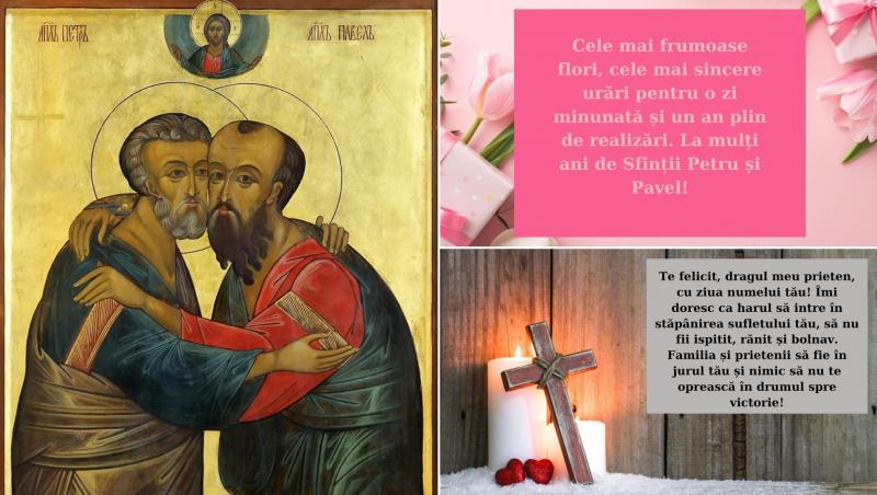 Cauți mesaje de Sf Petru și Pavel 2024? Am pregătit pentru tine cele mai frumoase și emoționante urări și felicitări pentru cei care își sărbătoresc ziua onomastică pe 29 iunie 2024.