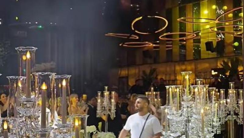 Cum a arătat tortul de la nunta Andei Adam cu Yosif Mohaci. A fost cel mai așteptat moment al serii