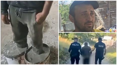 Caz revoltător! Un patron i-a zidit picioarele unui angajat în ciment: „M-au băgat în grajd şi m-au pus în găleţile cu beton”