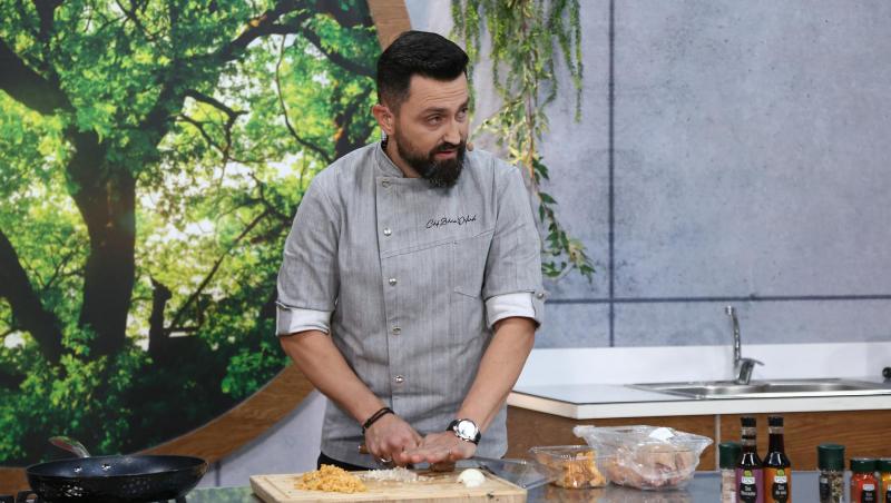 Secretul lui Chef Orlando Zaharia pentru salata de ardei copți. Ingredientul care oferă un gust „ca la bunica acasă”