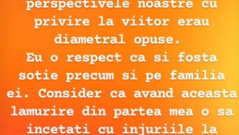 Mireasa, sezon 8. Daniel confirmă despărțirea de Ana. Ce motiv invocă: „Eu am luat decizia de a rupe căsnicia”