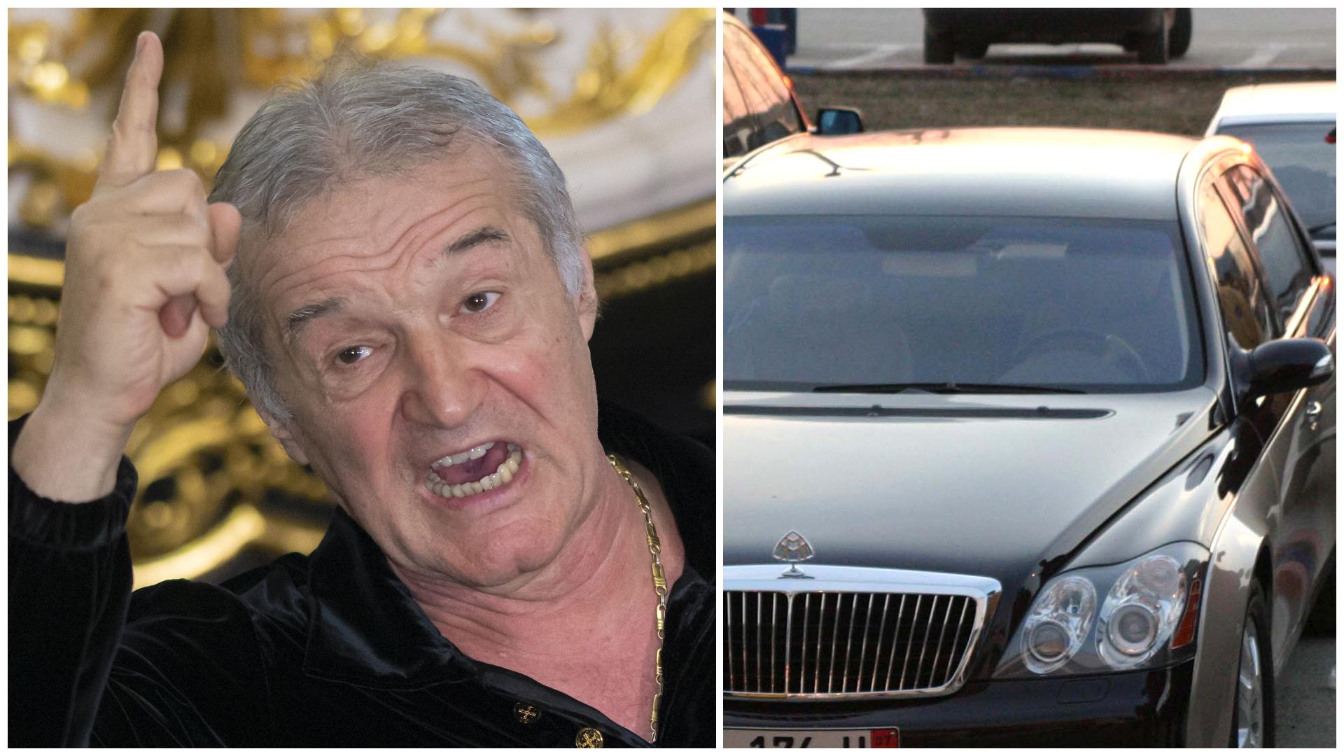 Colaj cu Gigi Becali și mașina de lux