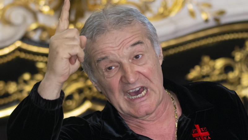 Gigi Becali a fost implicat într-un accident în Pipera. Totul s-a întâmplat în fața bisericii pe care o construiește