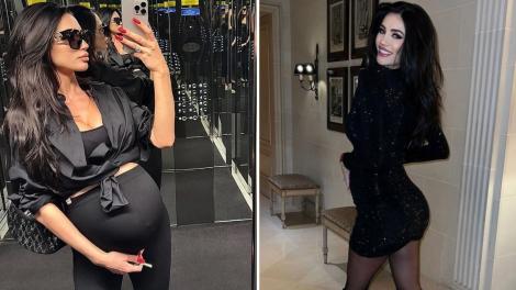 Cum arată Andreea Sasu într-o rochie mulată, la o săptămână după ce l-a născut pe fiul lui Philipp Plein. Cât de sexy a pozat