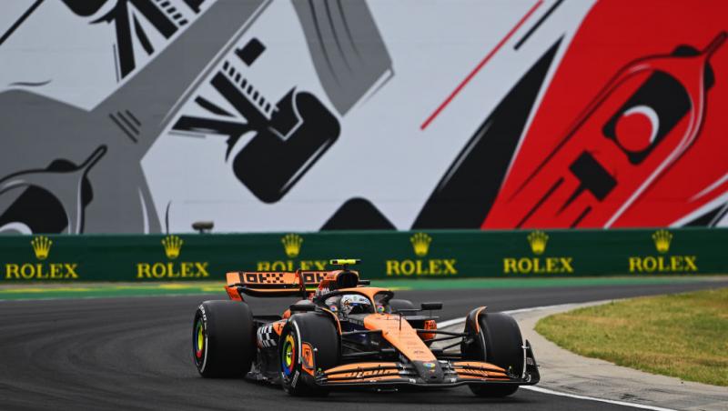 S-au încheiat calificările din Formula 1™ pentru Marele Premiu al Ungariei. Lando Norris pleacă din pole position pe Hungaroring