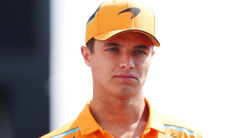 lando norris în echipament mclaren