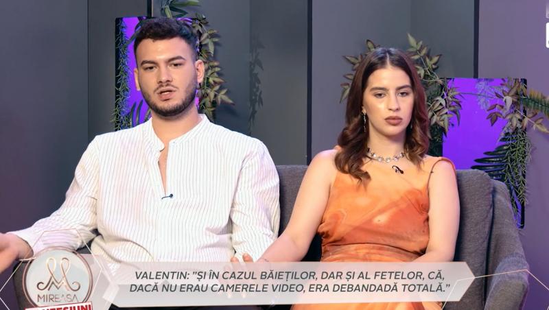 Mireasa: Confesiuni cu Elena și Valentin. De ce nu s-au mutat împreună și ce spun familiile despre relația lor