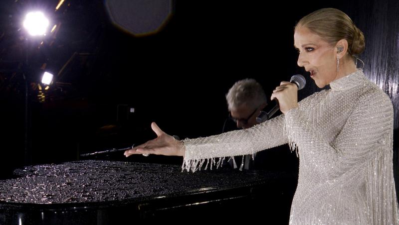 Jocurile Olimpice 2024. Moment istoric la ceremonia de deschidere, când Celine Dion a urcat pe scenă. Cum arată artista