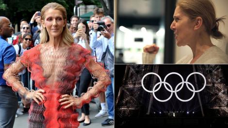 Jocurile Olimpice 2024. Moment istoric la ceremonia de deschidere, când Celine Dion a urcat pe scenă. Cum arată artista