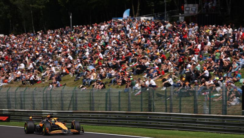 Vezi acum cursa din Formula 1™ pentru Marele Premiu al Belgiei. Bătălia pentru victorie este LIVE pe Antena 1 și în AntenaPLAY