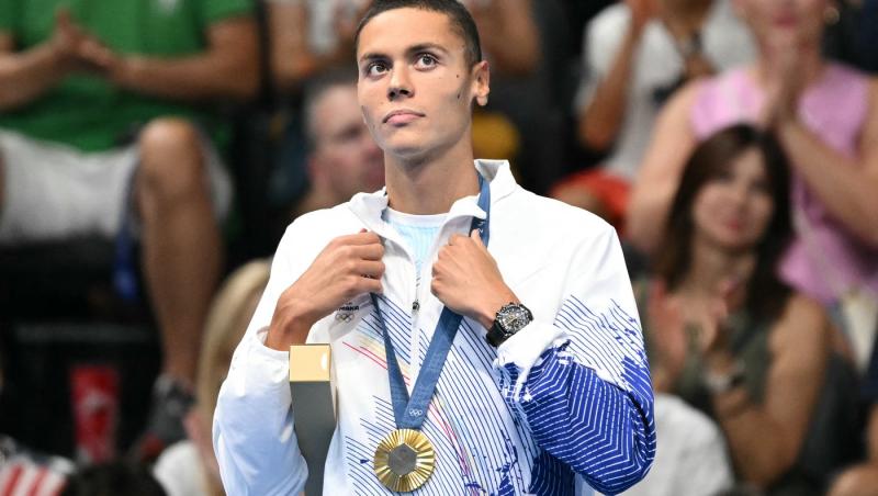 Breaking News: David Popovici, campion olimpic de Ziua Imnului Național! Tânărul a câștigat medalia de aur la 200 de metri liber