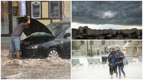 Furtunile au făcut prăpăd în mai multe zone din România. Imagini cu dezastru lăsat în urma ploilor și vijeliilor