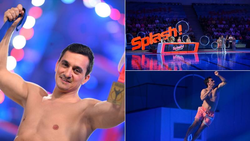 Marian Drăgulescu, cel mai titrat gimnast din istoria României, a spus <Da!> provocării Splash! Vedete la apă, show ce va avea premiera joi și vineri, de la 20.30, la Antena 1