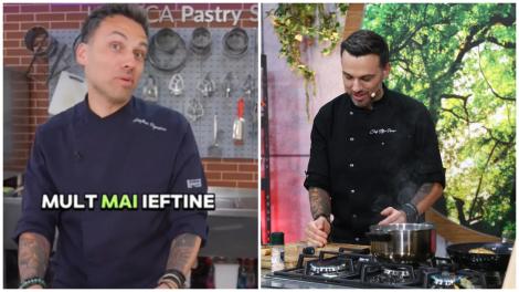 Secrete pentru gusturi scumpe cu bani puțini spuse de Chef Ștefan Popescu. Ce ingrediente la prețuri mari poți înlocui