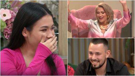 Mireasa sezon 10, 31 iulie 2024. Tess și Mihai, schimb de replici cu subînțeles după speed blind date: „Crezi că mă faci psihic?”