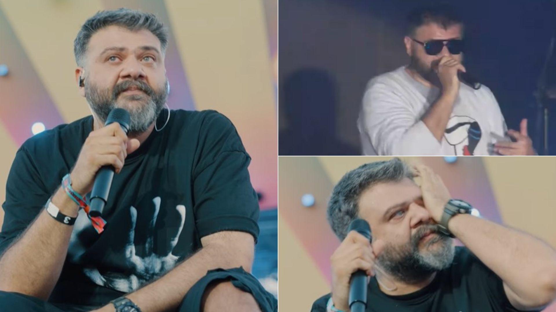 C&acirc;ți ani are și cum arată fiica lui Grasu XXL. Artistul, emoționat p&acirc;nă la lacrimi, pe scena Neversea la piesa pentru fiica lui