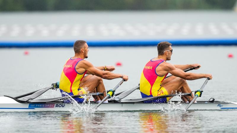 Canotorii Marian Florian Enache şi Andrei Sebastian Cornea, AUR la Jocurile Olimpice de la Paris la dublu vâsle