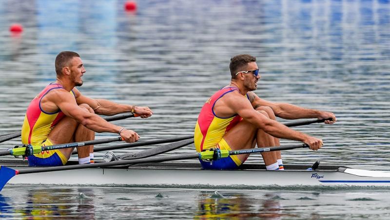 Canotorii Marian Florian Enache şi Andrei Sebastian Cornea, AUR la Jocurile Olimpice de la Paris la dublu vâsle