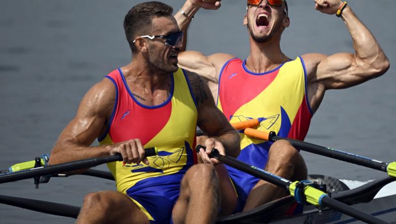 Canotorii Marian Florian Enache şi Andrei Sebastian Cornea, AUR la Jocurile Olimpice de la Paris la dublu vâsle