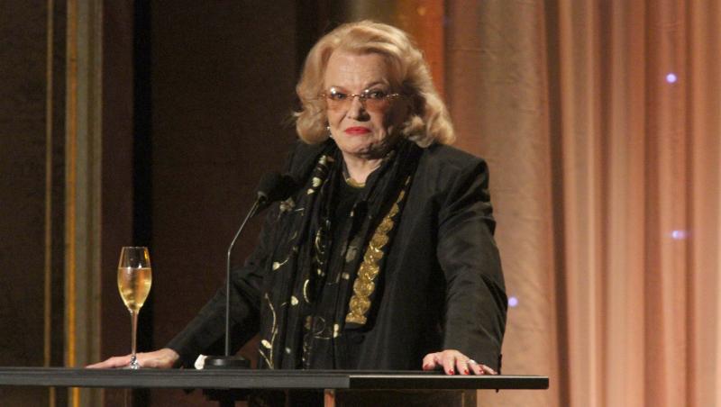 Celebra actriță din filmul The Notebook a murit la 94 de ani. Gena Rowlands a fost nominalizată de două ori la premiile Oscar