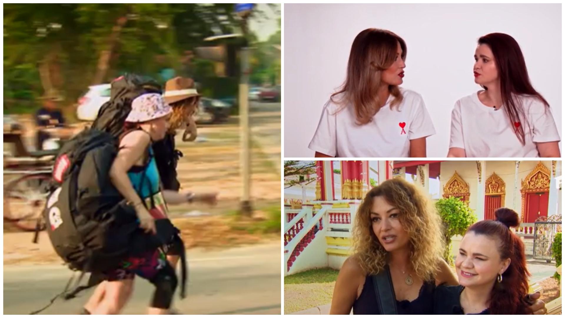 Anca Țurcașiu și Andreea Samson, colaj