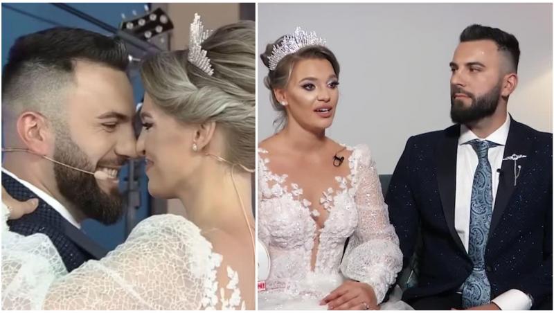 Alina și Valentin au ieșit în oraș împreună cu băiețelul lor