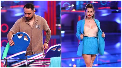 Emi și soția lui, Mădălina, duel la Splash! Vedete la Apă. Au făcut echipă la Power Couple, iar acum se întrec în sărituri