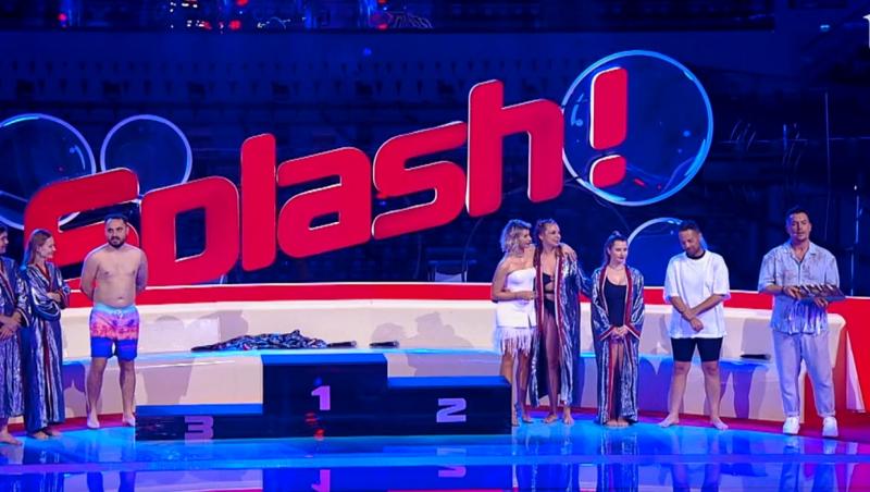 Splash! Vedete la apă, sezon 6, 22 august 2024. Care e câștigătorul ediției 7. Răzvan Fodor i-a înmânat medalia de aur