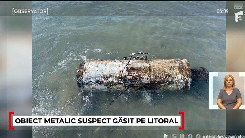 Panică pe litoralul românesc după ce un angajat al plajei a făcut o descoperire neașteptată. Ce a văzut: „Au crezut că e o bombă”