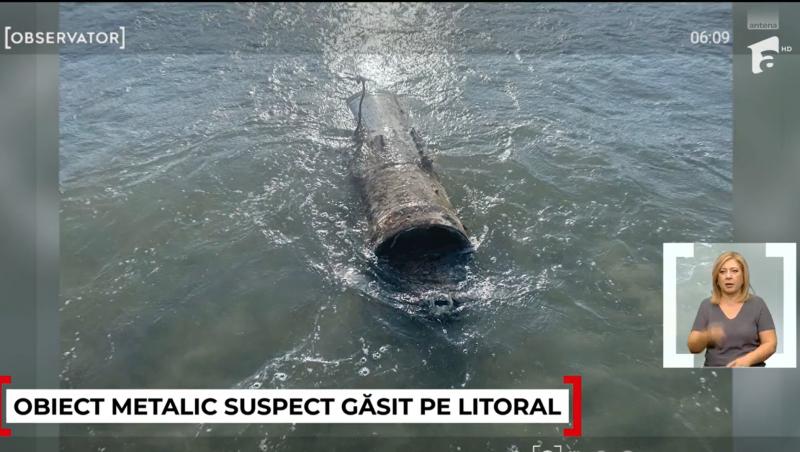 Panică pe litoralul românesc după ce un angajat al plajei a făcut o descoperire neașteptată. Ce a văzut: „Au crezut că e o bombă”