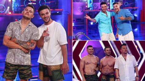 Dima Trofim și Dima Melnic, săritură în tandem la Splash! Vedete la Apă: „Să nu te prind că începi să mă încurajezi, că nu ajută!”