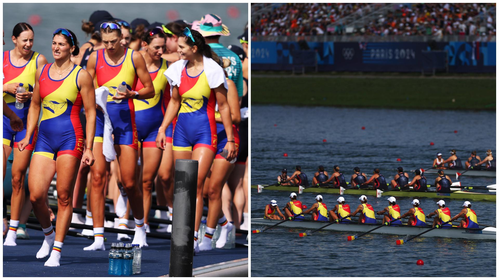 Echipajul de canotaj 8+1 feminin a câștigat a 3-a medalie de AUR la Jocurile Olimpice 2024!