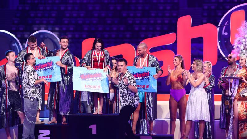 Finala Splash! Vedete la apă sezon 6. Cine a câștigat premiul cel mare. Bătălia a fost una strânsă