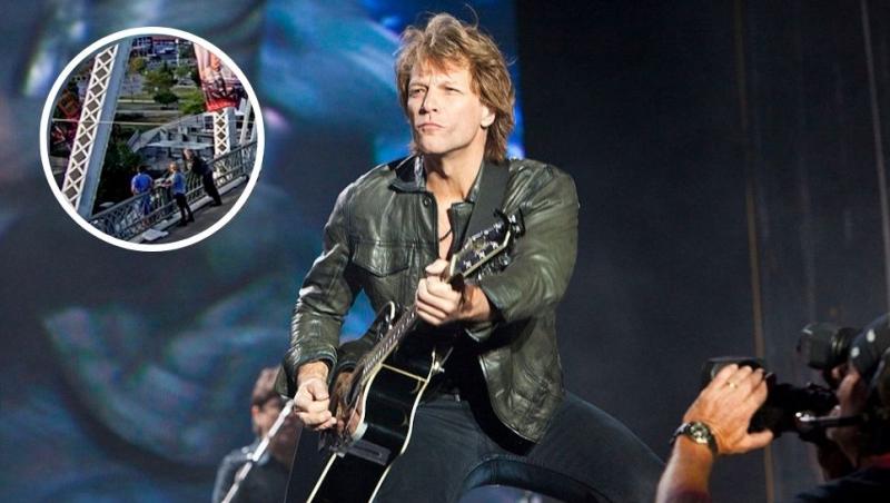 Solistul trupei Bon Jovi a fost lăudat de autorități